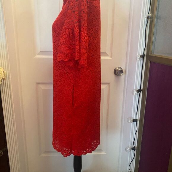 Banana Republic lace red dress, S - Picture 5 of 8
